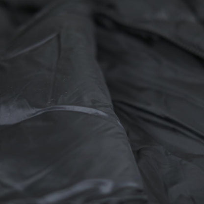 Mid-length hooded cotton jacket