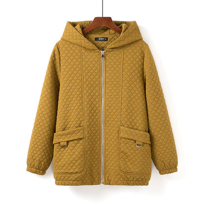 Loose All-match Casual Hooded Enkianthus Chinensis Knitted Jacket