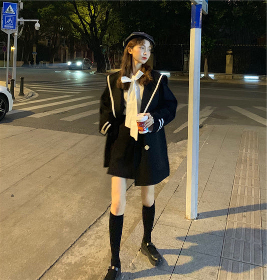 Women's New Long Loose Woolen Coat