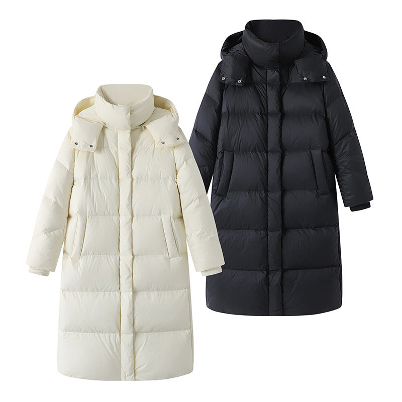 Temperament Wild Thickening Trendy Fashion Down Jacket