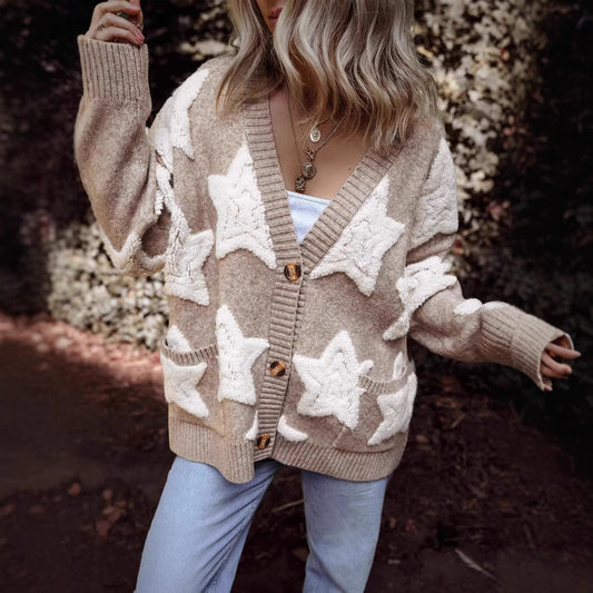 Autumn And Winter Single Row Multi-buckle Woolen Coat