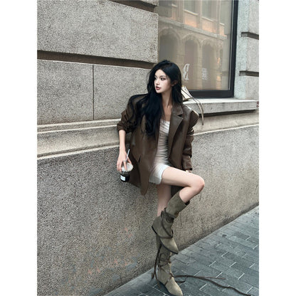 Spring Explosive Street Style Loose Cardigan Jacket