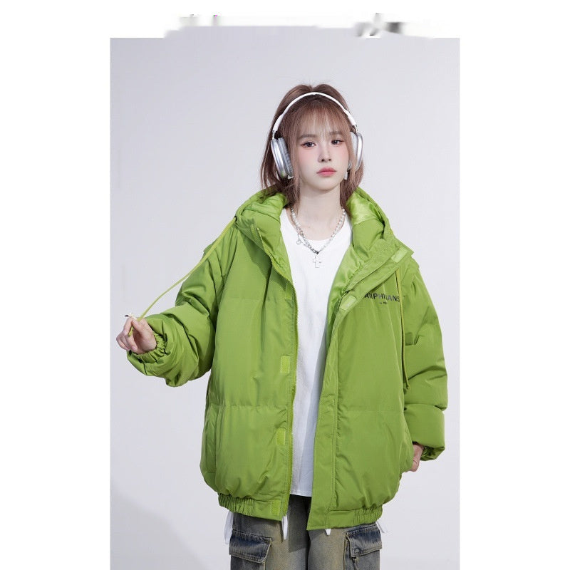 Two-point Sleeve Detachable Vest Down Jacket Niche Bread Coat