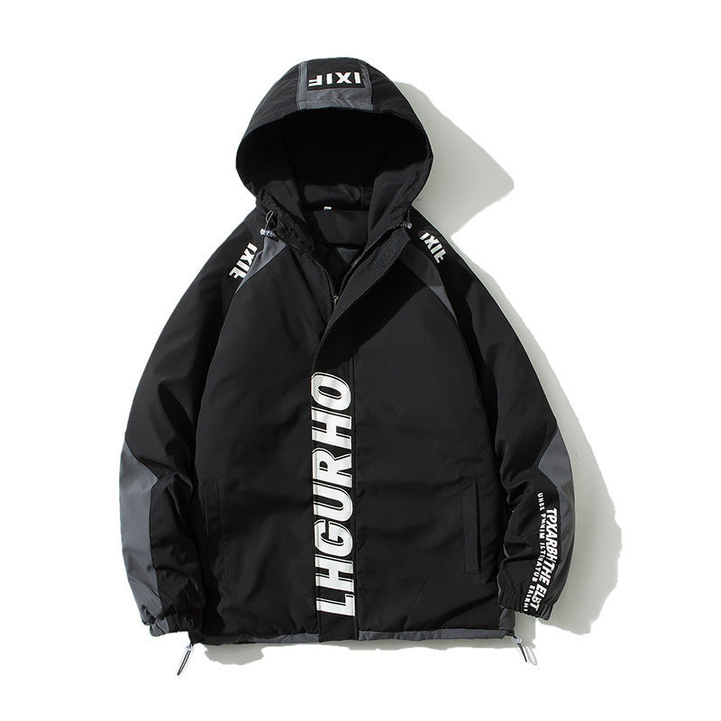 Couple's Cotton Coat Jacket Thickened