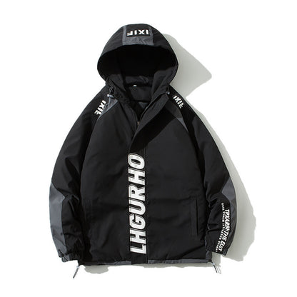 Couple's Cotton Coat Jacket Thickened
