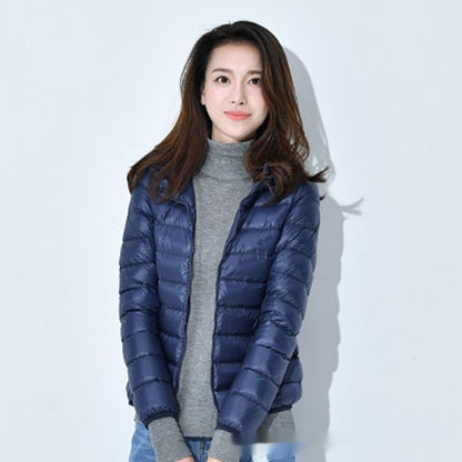 European Down Jacket Women's Lightweight Thick Warm Jacket