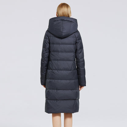 Windproof Zipped Stand Collar Cotton-padded Jacket