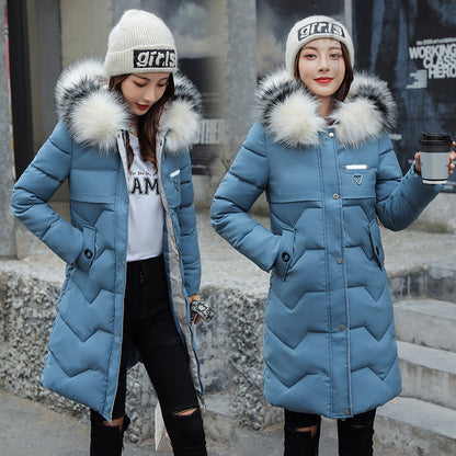 Mid-length Down Padded Jacket Slim And Thick