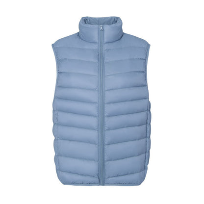 Stand Collar Outer Wear Slimming Plus Size Down Vest Vest