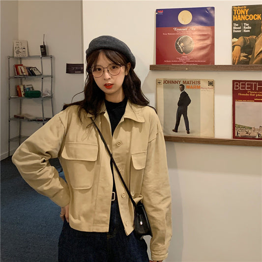 Short Work Jacket Versatile Korean Style