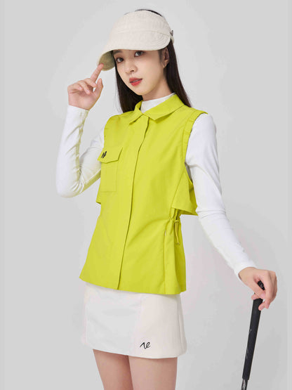 Simple Waist Trimming Fashion Coat