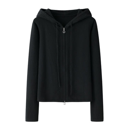 Women's Fashion Personalized Hooded Cashmere Sweater