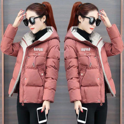 New Down Cotton Jacket Winter Coat Women's Clothing Loose Thick