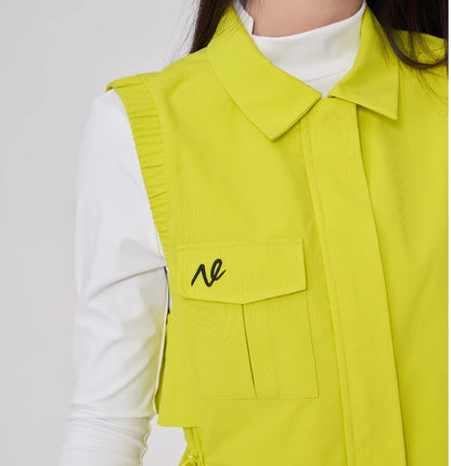 Simple Waist Trimming Fashion Coat