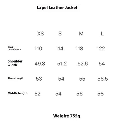 Solid Color Square Collar Leather Jacket Coat