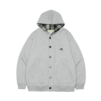 Retro Cardigan Hoodie Fashion Brand Idle Style Couple's Tops