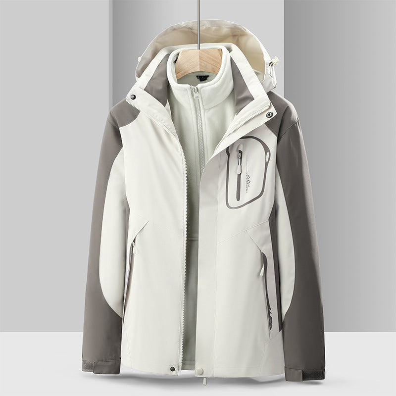Outdoor Shell Jacket New Autumn And Winter Three-proof