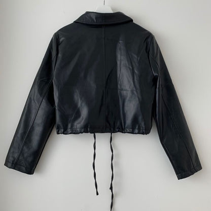 Women's Cool Autumn New Motorcycle Leather Jacket
