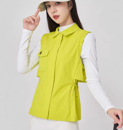 Simple Waist Trimming Fashion Coat