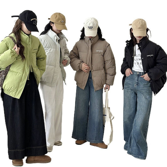 Two-point Sleeve Detachable Vest Down Jacket Niche Bread Coat