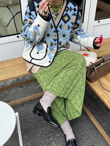 Autumn And Winter Women's Long Sleeves Commuter Jacket