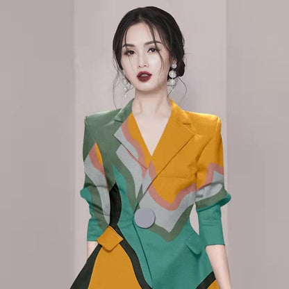 Royal Sister Suit Jacket Women's Highend Professional Spring Color Top