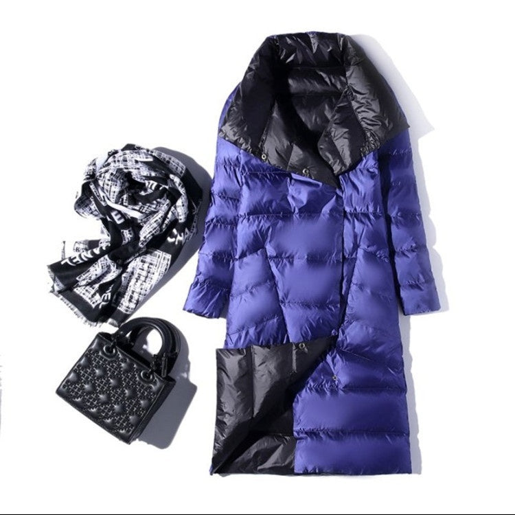 Lightweight Down Jacket Duck Down Winter New Mid-length